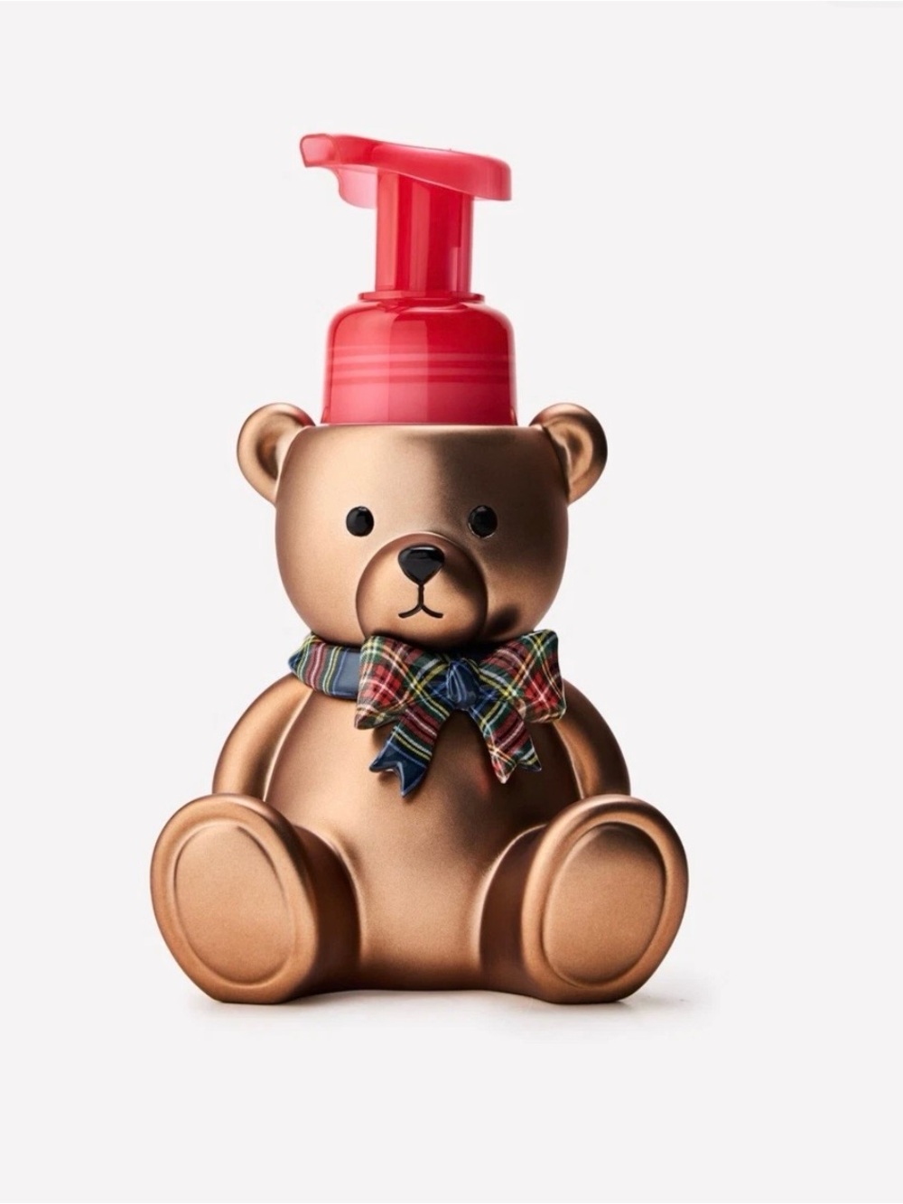 Bath and body works 2026 Festive Teddy Bear Foaming Hand Soap Dispenser